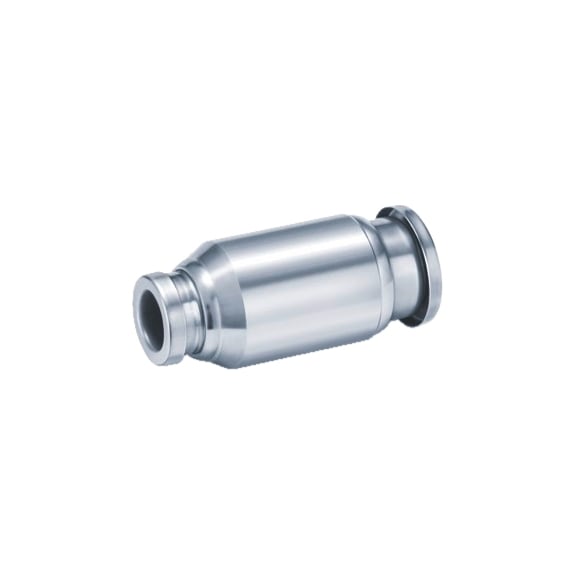 Redüksiyonlu düz geçmeli konnektör, pasl. çelik