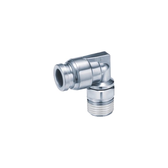 Screw-fit elbow Corner piece, compressed air, automation 