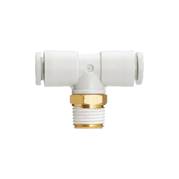 T şekilli geçmeli konnektör, 360° döner