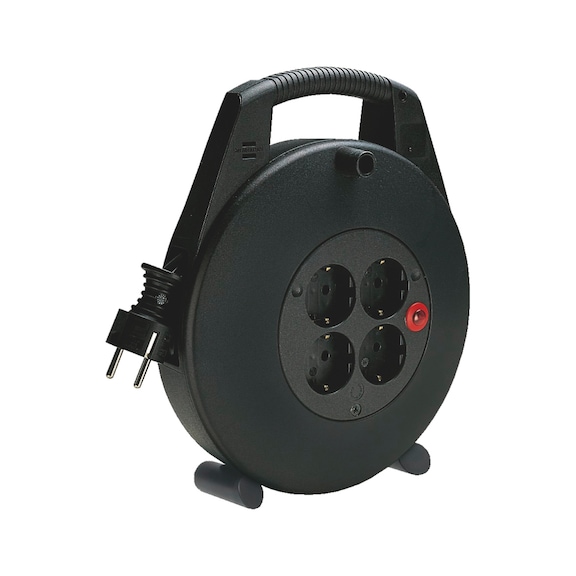 Compact 250 V plastic cable reel - CBLREEL-PLA-3X1.5SMM-CBL15M