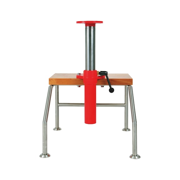 Height adjustment device For parallel vice