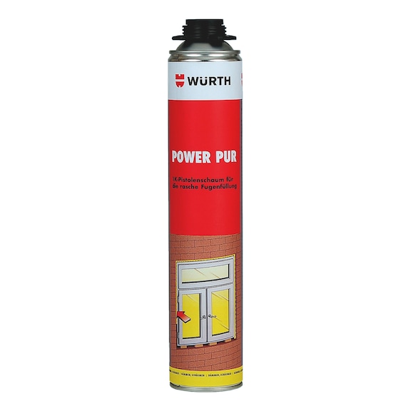 Single-component gun foam Powerpur - GUNFM-1C-POWERPUR-B3-750ML