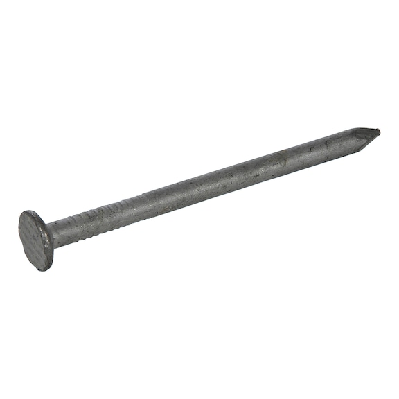 Oluk braketi çivisi, sıcak daldırma galvanizli - NL-(OENORM-M5511)-(HDG)-5KG-5,0x80MM