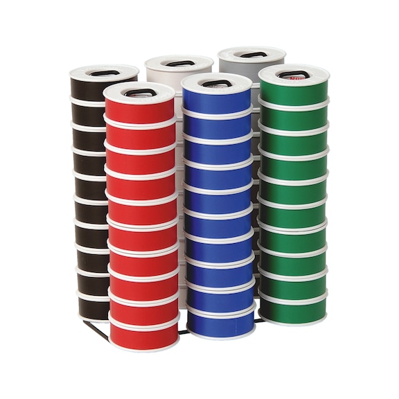 Insulating tape Sales stand - INSUTPE-EL-SORT-VDE-STAND-15MMX10M-60PCS