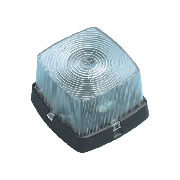 Çevre aydınlatma lambası, kare, beyaz - LGHT-OUTLINE-WHITE-62X67X42MM