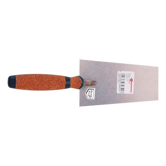 Berne brick trowel Nature-Line - PLSTTRWL-BERNER-A2-CORKHANDLE-140X70MM