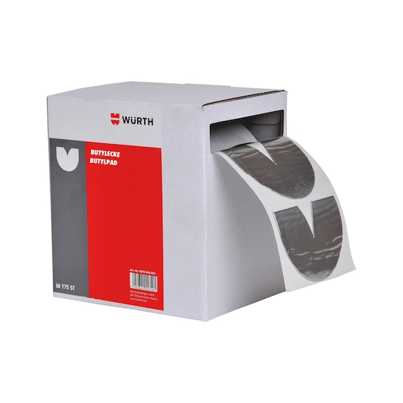 Bütil koruma bandı, köşe birleşimler için - SEALTPE-BUTYL-PAD-ALULAMINATI-80X54MM