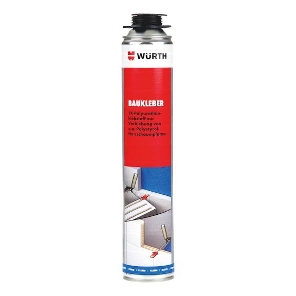1-component polyurethane adhesive, indoor Construction adhesives - ADH-INSUSHT-1C-INDOOR-CNSTADH-750ML
