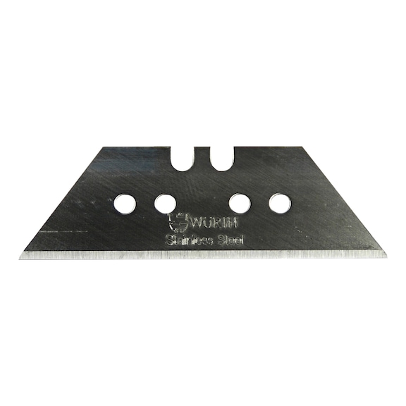 Lame trapézoïdale en inox pour cutter - largeur 18,6 mm