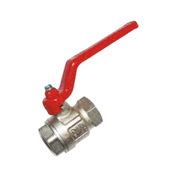 2/2-way ball valve  Female/female thread 