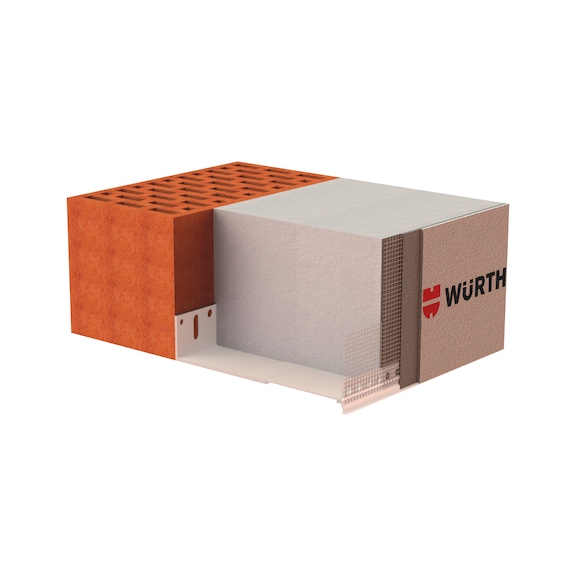Probau WDVS-Sockelprofil (Länge: 2,5 M, Ausladung: 80 Mm