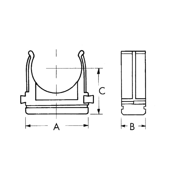 200 Pezzi Nylon Plastica Clip, Morsetti Per Cavi In Tipo R, Tipo