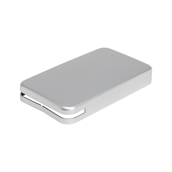 Abdeckkappe für Klappenhalter MINI Typ DW - ABDEKA-F.KLPHALT-MINI-TYP/DW-SILVR-MATT