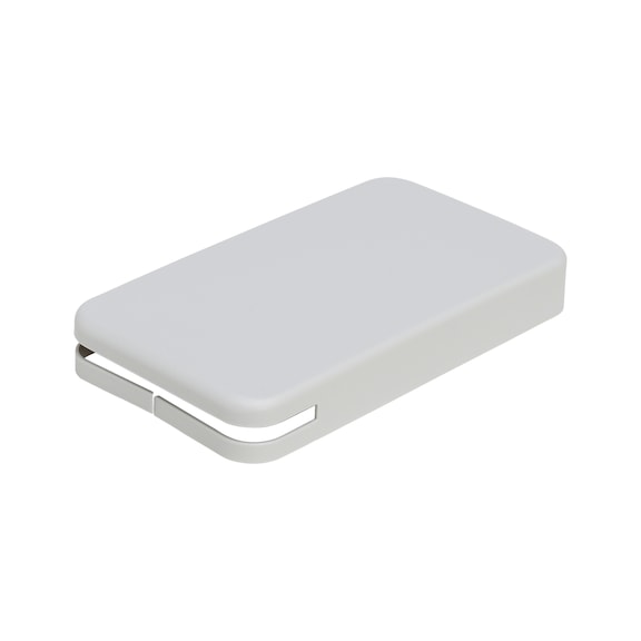 Capuchon pour compas abattant relevant, MINI type DW - CACHE EXTERIEUR PIECE FIX. FUME FONCE