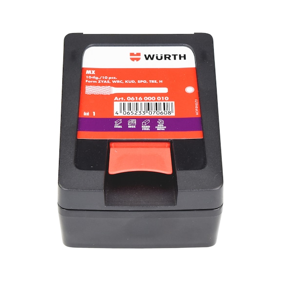 Fresa In Carburo A Taglio Incrociato A Fessura Conico Midwest - Foto 8