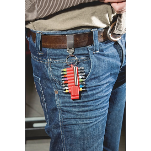 Tool Belt Magnetic Bit Holder Socket Holder MELOTOUGH Magnetic