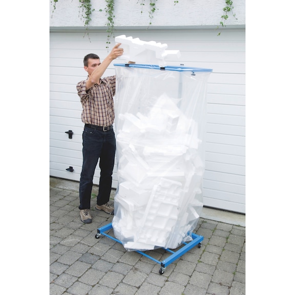 Recyclage Sac Vidange Sac à Matières Recyclables Grand Volume De - Main Image