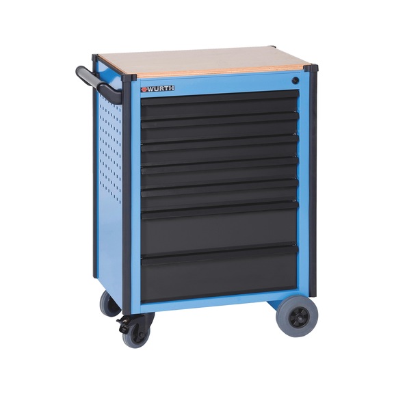 Compact workshop trolley - WRKSHPTRLY-TLSYS-C7-WO-R5012