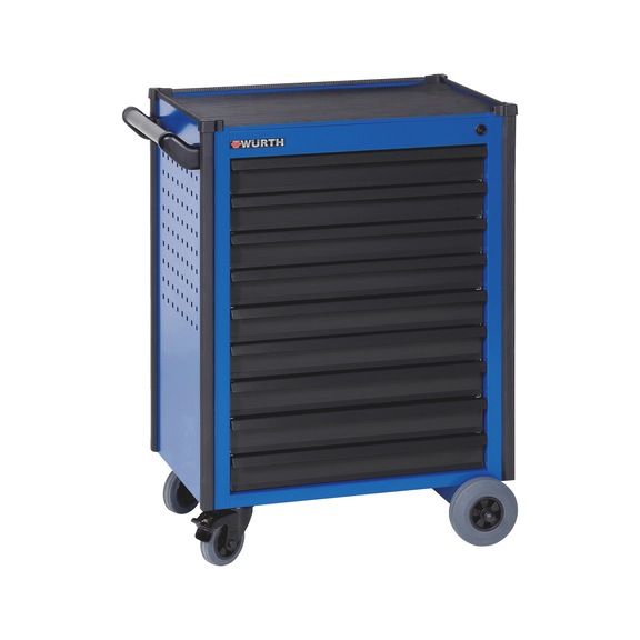 Compact workshop trolley - WRKSHPTRLY-TLSYS-C9-MAT-R5010