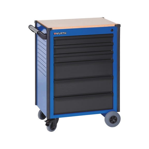 Compact workshop trolley - WRKSHPTRLY-TLSYS-C6-WO-R5010