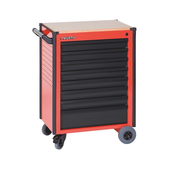 Compact workshop trolley - WRKSHPTRLY-TLSYS-C8-WO-R3020