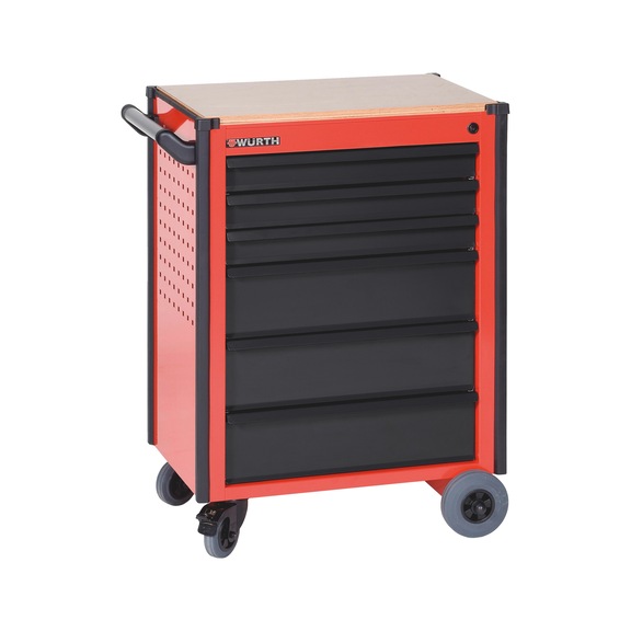 Compact workshop trolley - WRKSHPTRLY-TLSYS-C6-WO-R3020
