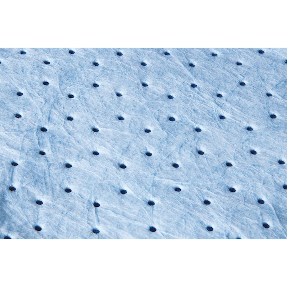 Lot 100 Feuilles Absorbantes Huile 400x500 Mm – Tampons Anti-Huile Brady OP100-E, Blanc