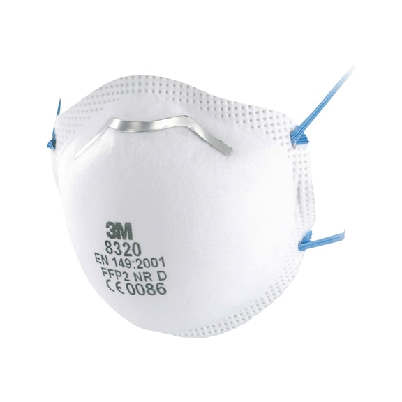Masque de protection Comfort - préformé 3M - 8320 ATEMSCHUTZMASKE FFP2, 80/KARTON