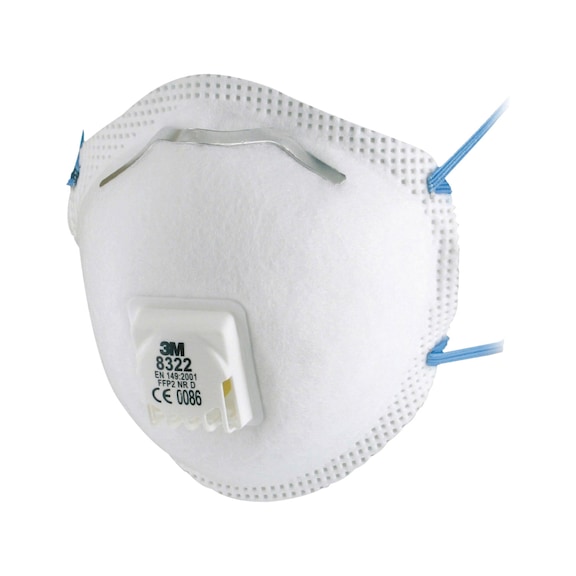 Comfort preformed 3M breathing mask - 8322 ATEMSCHUTZMASKE FFP2 MIT VENTIL
