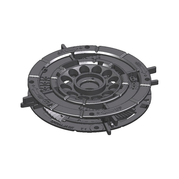 Piedistallo SpiraPave - SUP. REGOLABILE SPIRA PAVE 18-23MM