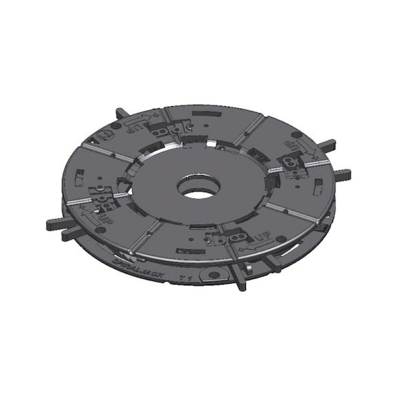 Piedistallo SpiraPave - SUP. REGOLABILE SPIRA PAVE 12-17MM