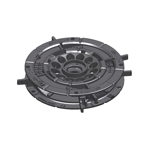 Piedistallo SpiraPave - SUP. REGOLABILE SPIRA PAVE 24-29MM