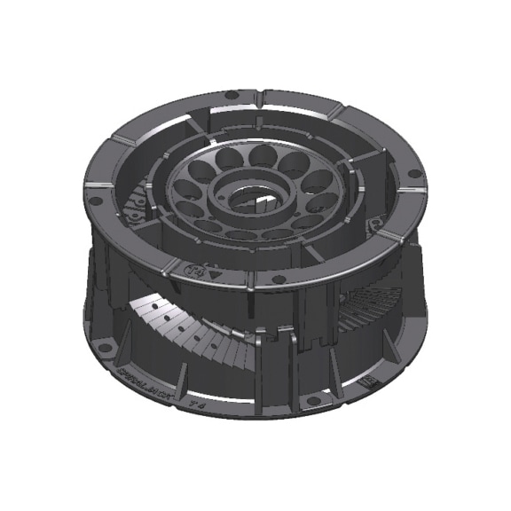 Piedistallo SpiraPave - SUP. REGOLABILE SPIRA PAVE 60-74MM