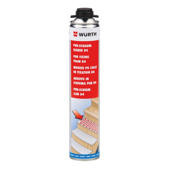 PUR foam adhesive D4 - FXNGFM-PUR-D4-750ML
