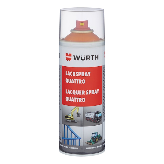 Peinture en spray Quattro - PNTSPR-QUATTRO-R2000-YELLOWORANGE-400ML