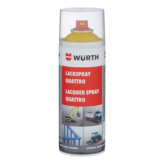 Peinture en spray Quattro - SPRAY QUATTRO RAL 1021 400ML