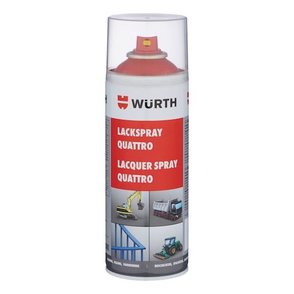 Lackspray Quattro - LKSPR-QUATTRO-R2011-TIEFORANGE-400ML