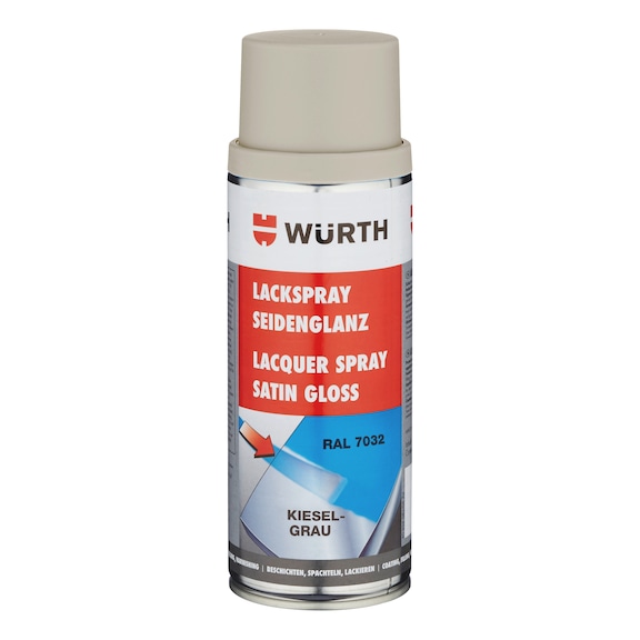 Paint spray, silk gloss - PNTSPR-R7032-PEBBLEGREY-SATINGLO-400ML