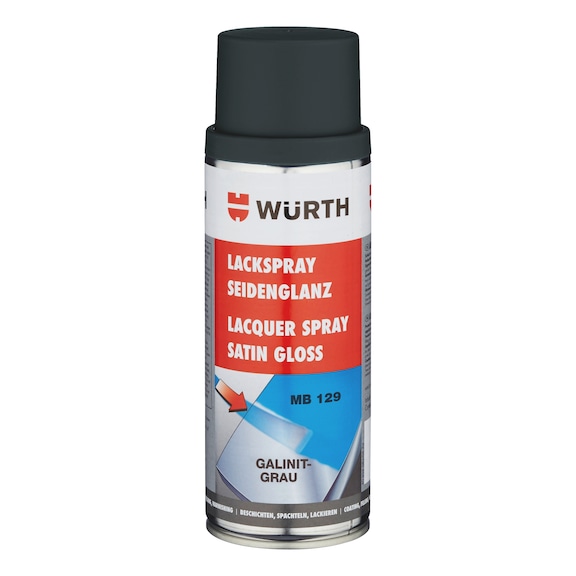 Lackspray seidenglanz - LKSPR-MB129-GALINITGRAU-SEIDGLANZ-400ML