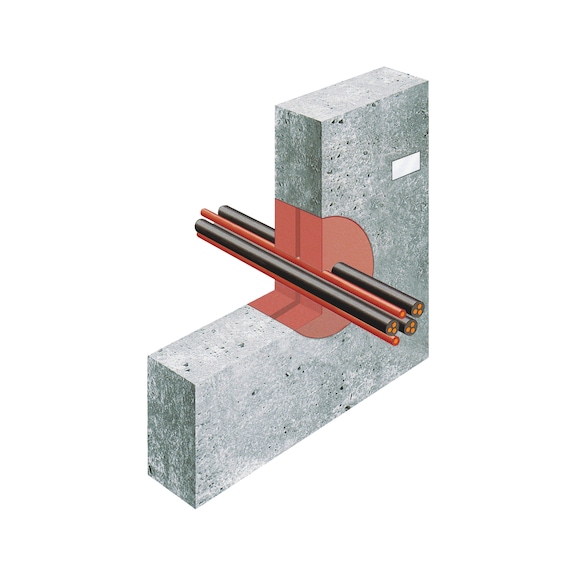 Combination fire protection putty - FPPUTY-COMBO-310ML