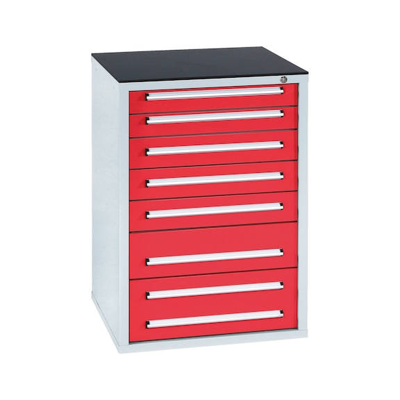 Schubladenschrank PRO 700 - SLSHRNK-PRO-700/S7-RAL3020