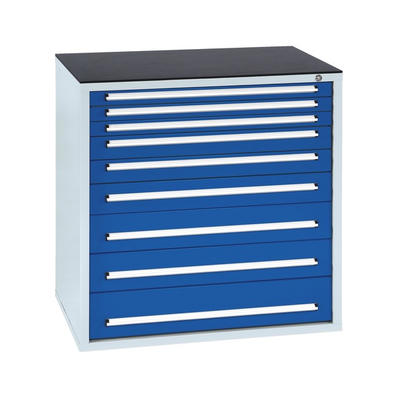 Armoire à tiroirs PRO 700 - DRWRCAB-STB9-700-RAL5010