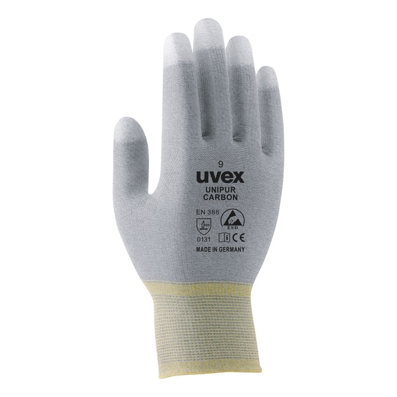 Protective gloves, knitted and coated Uvex unipur carbon FT 60587 - PROGLOV-UVEX-UNIPUR-CARBON-FT-6058787-7