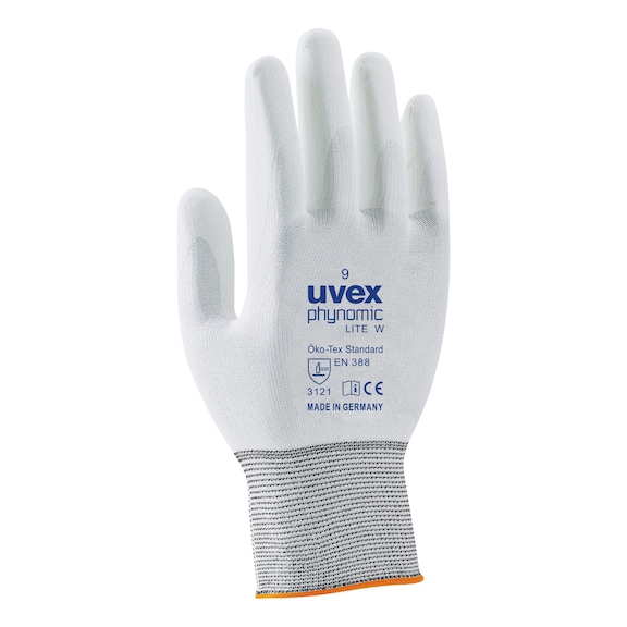 Protective gloves, knitted and coated Uvex phynomic lite w 60041 - PROGLOV-UVEX-PHYNOMIC-LITE-W-60041-SZ11