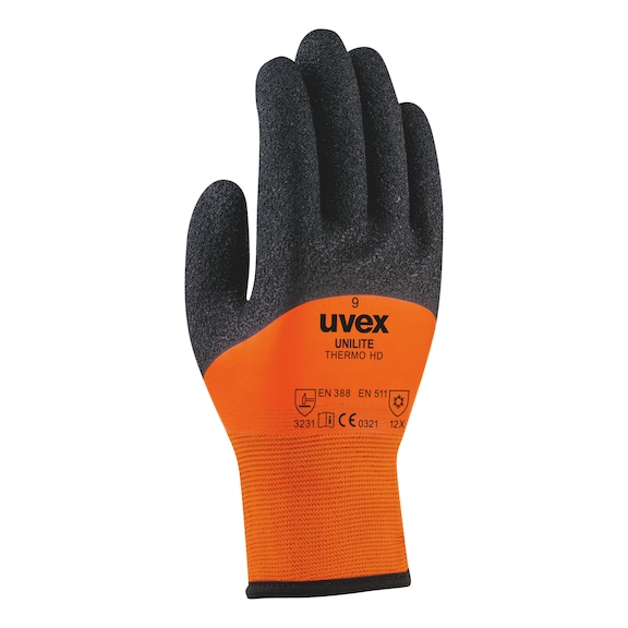 Protective glove, winter Uvex unilite thermo HD - GLOVE-UVEX-UNILITE-THERMO-HD-60942GR10