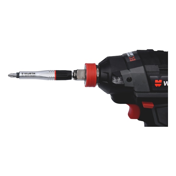 3 Prolunghe Magnetiche Per Avvitatore - 75mm, 100mm, 150mm, Con Attacco 1/4'' Per Trapani E Cacciaviti - Foto 11