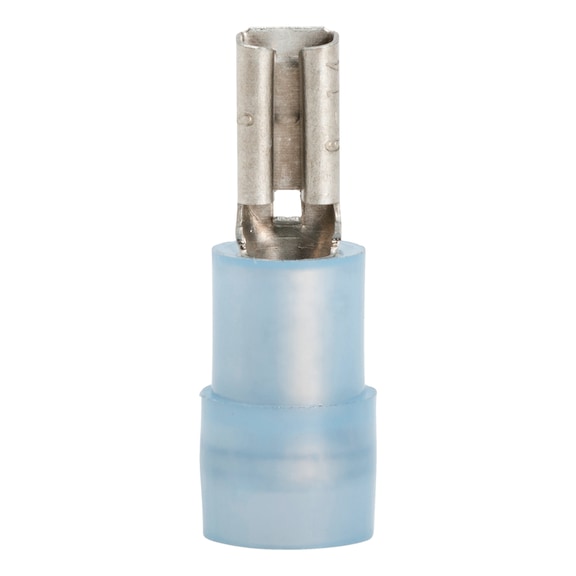 Crimp cable lug, push connector polyamide insulated - CRMPCBLLUG-PSHCO-2,8X0,5MM-2,5SMM