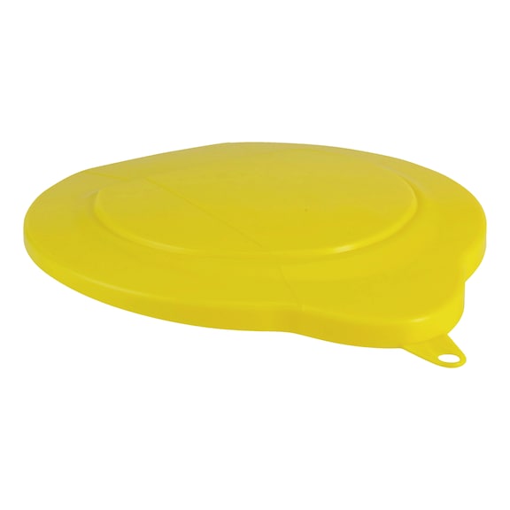 Cover for bucket - LID-(F.BCKT-12LTR)-YELL