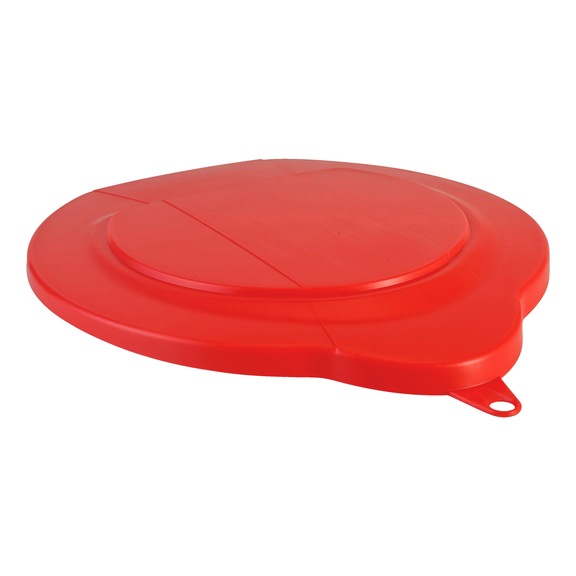 Cover for bucket - LID-(F.BCKT-12LTR)-RED