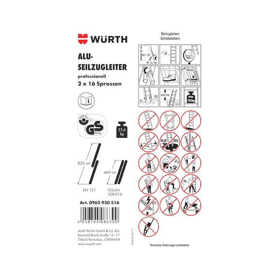 Article sticker - LBL-(F.LDR-0962930518)-PVC